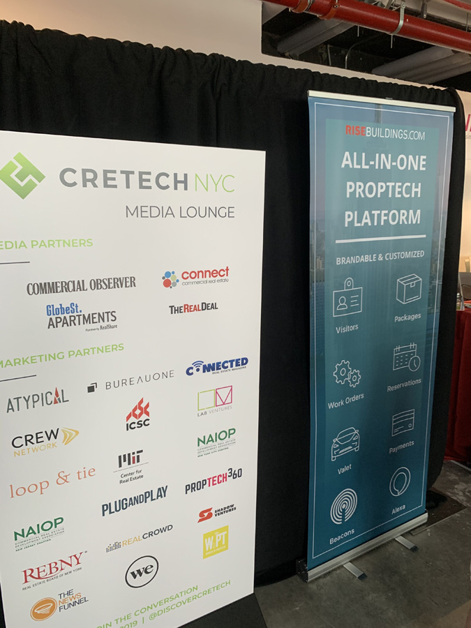 CREtech Media Lounge