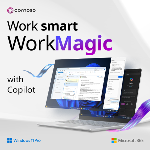 socialimage Win11ProM365 Copilot WorkMagic