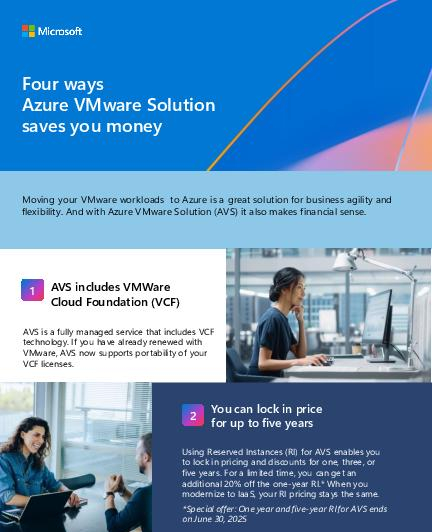 in Four ways Azure VMware Solution saves you money thumb