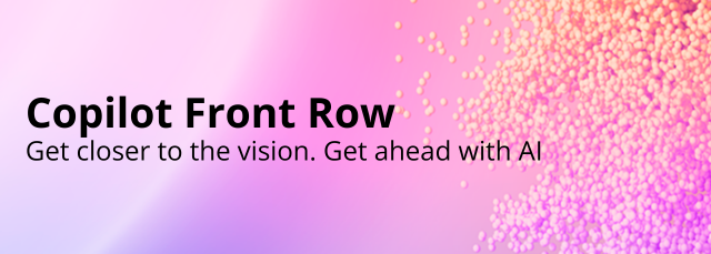 Microsoft Front Row banner